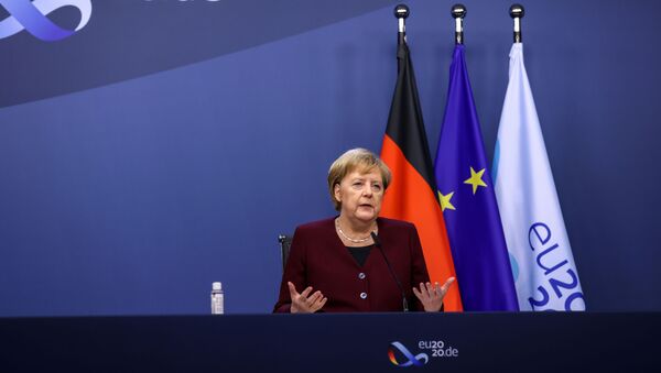 Angela Merkel, canciller federal alemana - Sputnik Mundo