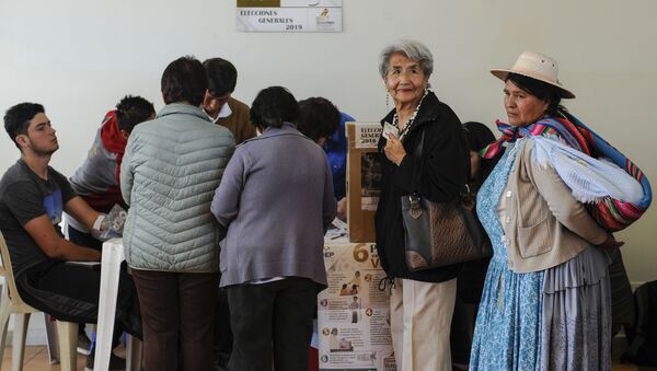 Elecciones presidenciales en Bolivia (archivo) - Sputnik Mundo