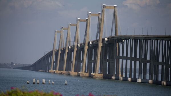 Puente Rafael Urdaneta, que atraviesa el lago de Maracaibo - Sputnik Mundo