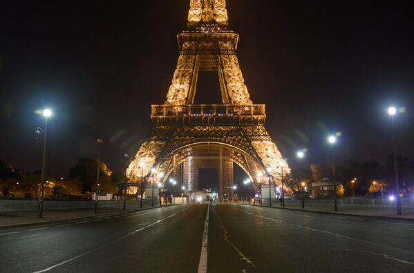 ¿Te imaginas estar en una París vacía?    

 - Sputnik Mundo