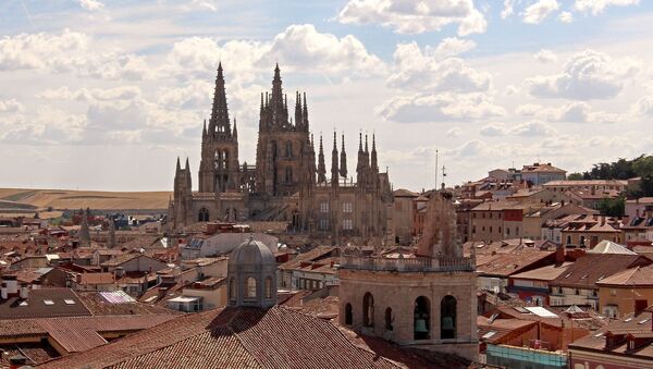 La ciudad de Burgos, la comunidad de Castilla y León, España - Sputnik Mundo