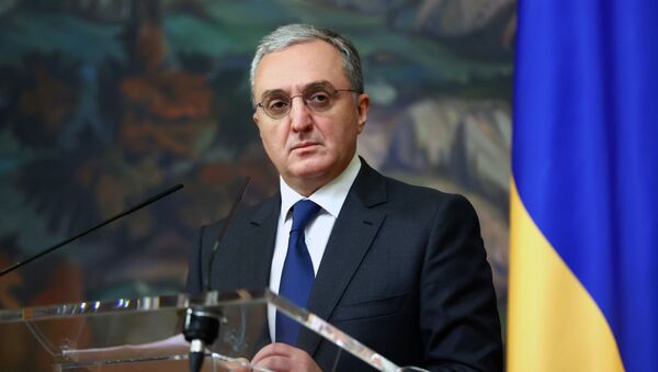 Zograb Mnatsakanián, ministro de Exteriores armenio - Sputnik Mundo