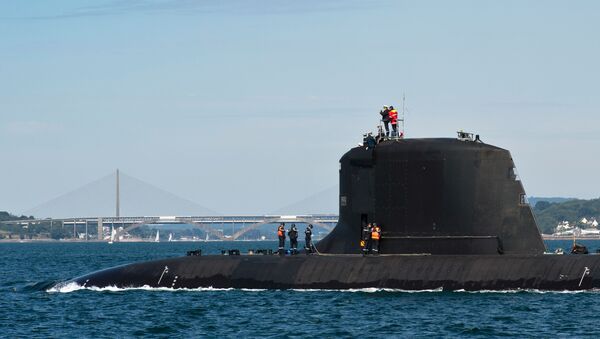 El submarino nuclear francés Suffren - Sputnik Mundo