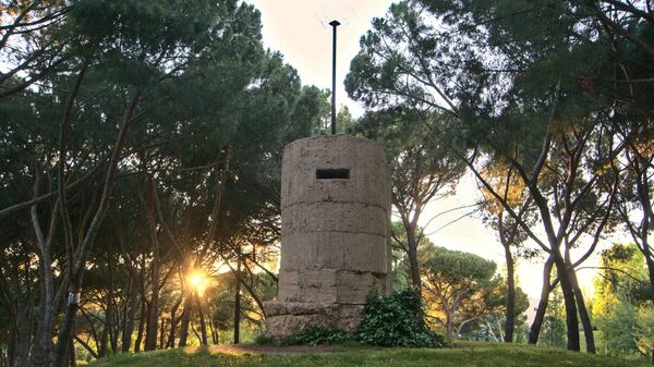 Un fortín de la Guerra Civil en el Parque del Oeste en Madrid - Sputnik Mundo