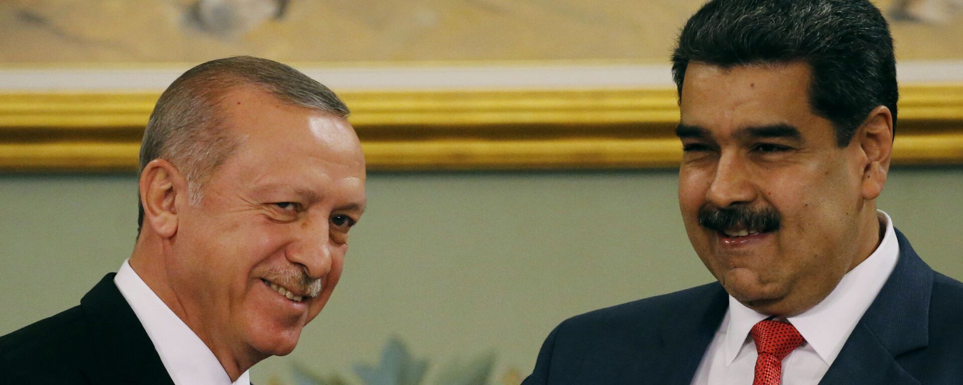 Recep Tayyip Erdogan, presidente de Turquía, y Nicolás Maduro, presidente de Venezuela - Sputnik Mundo, 1920, 02.06.2023