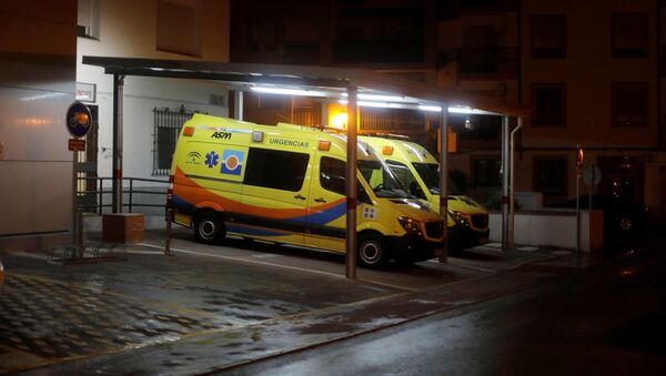 Ambulancias en España - Sputnik Mundo