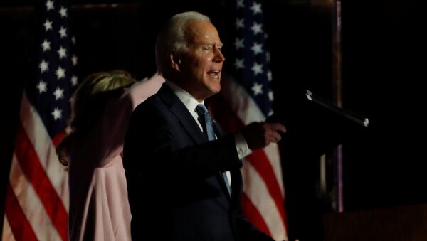 Joe Biden, el candidato demócrata  - Sputnik Mundo