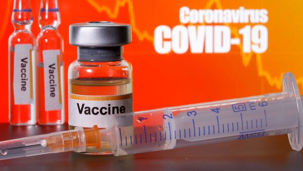 Una vacuna contra el COVID-19 (imagen referencial) - Sputnik Mundo