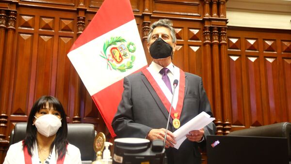Francisco Sagasti, presidente interino de Perú - Sputnik Mundo