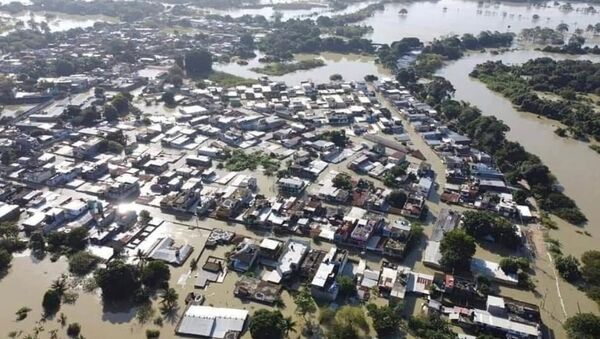 Inundaciones en Tabasco, México - Sputnik Mundo