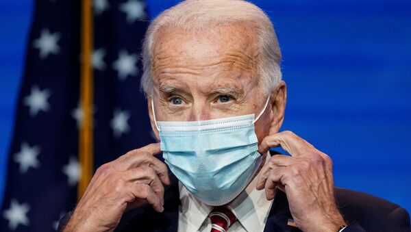 El candidato demócrata a la presidencia de EEUU, Joe Biden - Sputnik Mundo