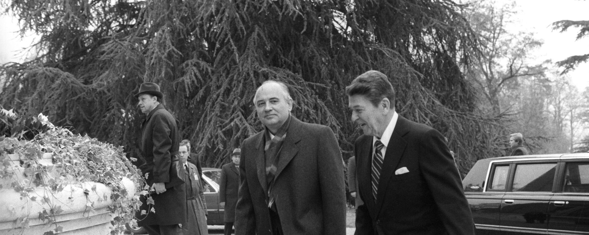 Reunión entre Gorbachov y Reagan en Ginebra (1985) - Sputnik Mundo, 1920, 20.11.2020