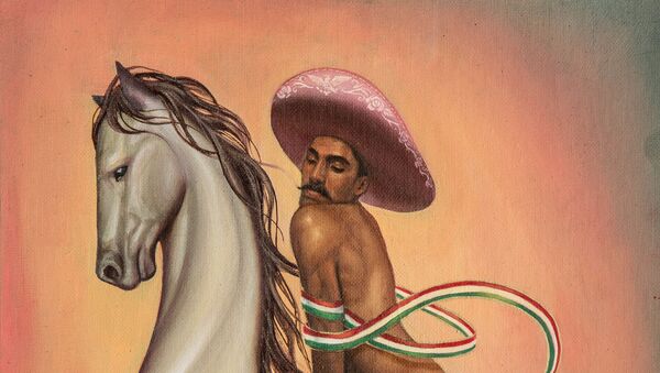 El retrato de Emiliano Zapata por Fabián Cháirez - Sputnik Mundo