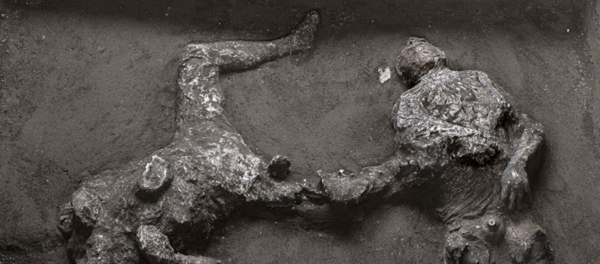 Los restos de dos hombres muertos en la erupción del Vesubio  - Sputnik Mundo, 1920, 22.11.2020