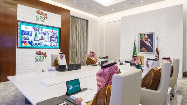 La cumbre virtual del G20 presidida por Arabia Saudí - Sputnik Mundo