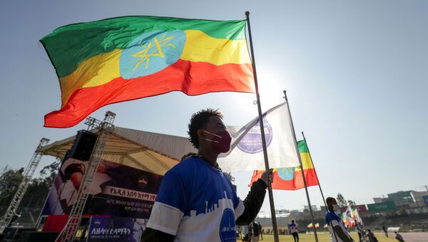 Bandera de Etiopía - Sputnik Mundo