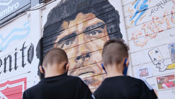 Buenos Aires, Argentina, tras la muerte de Diego Maradona - Sputnik Mundo