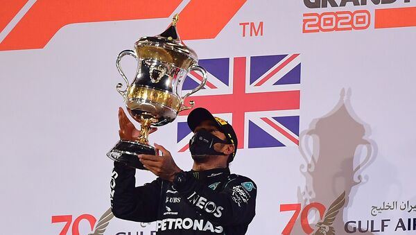 El piloto británico, Lewis Hamilton - Sputnik Mundo