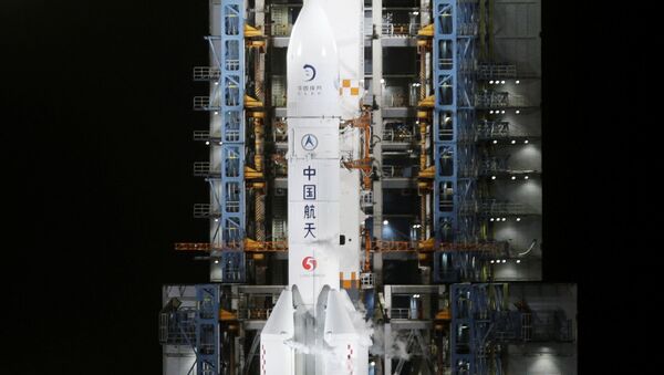 El cohete con la sonda china Chang'e-5 a bordo - Sputnik Mundo