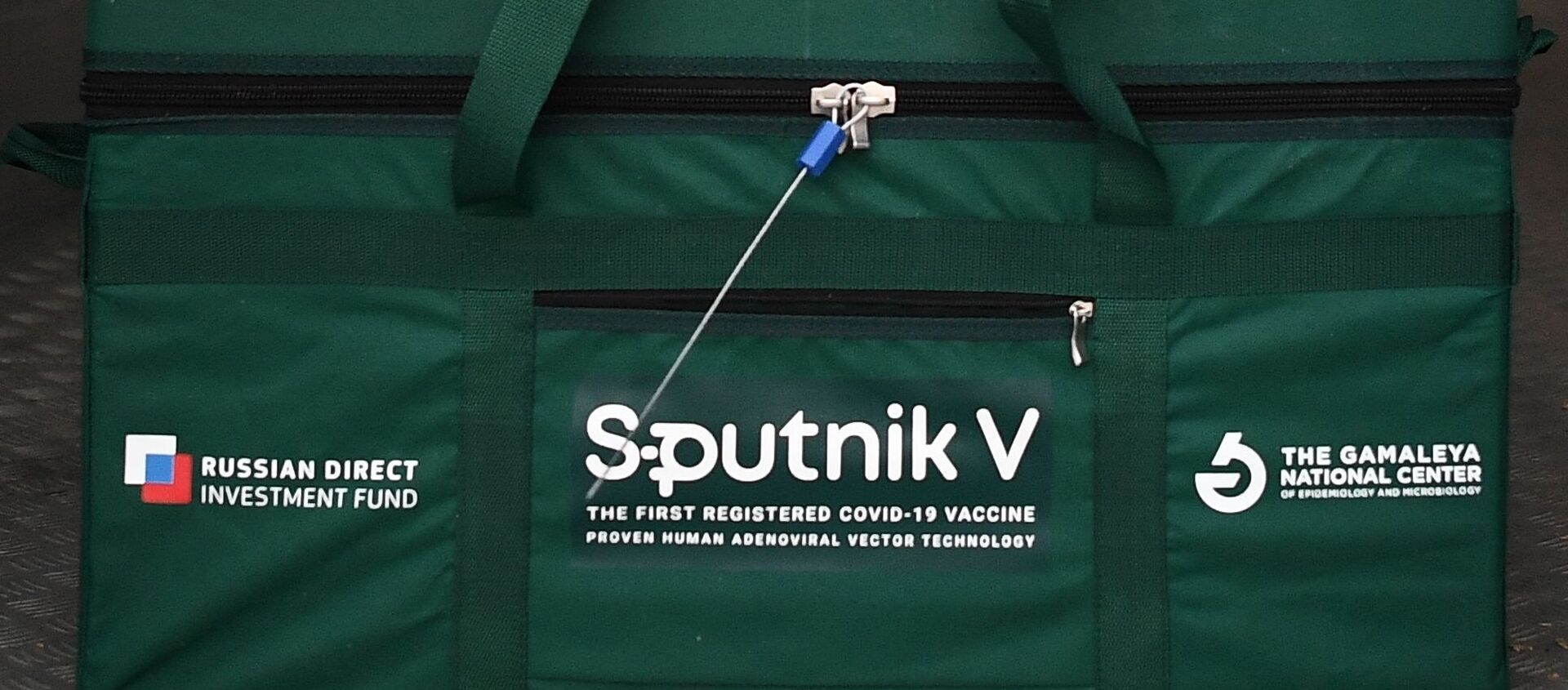 Un contenedor con la vacuna contra el coronavirus Sputnik V - Sputnik Mundo, 1920, 03.02.2021