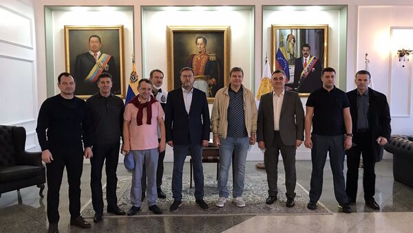 La delegación rusa en misión de veeduría de las elecciones en Venezuela - Sputnik Mundo