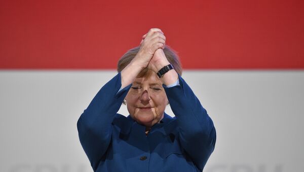 Канцлер Германии Ангела Меркель  - Sputnik Mundo