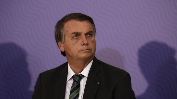 El presidente de Brasil, Jair Bolsonaro - Sputnik Mundo