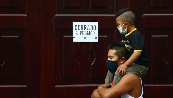 La Ciudad de México durante el semáforo rojo por la pandemia de COVID-19 - Sputnik Mundo