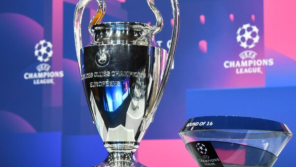 El trofeo del ganador de la Champions League - Sputnik Mundo