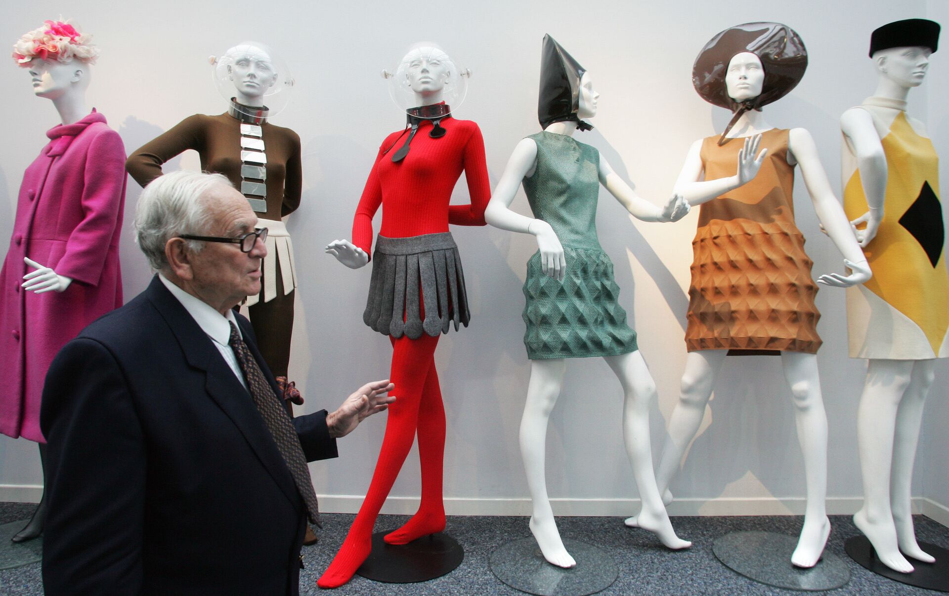 Pierre Cardin, el diseñador de moda francés que hizo historia