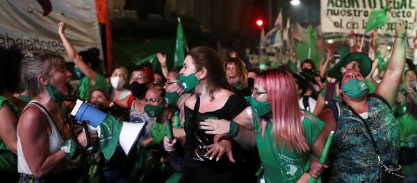 Legalización del aborto en Argentina Legalización del aborto en Argentina - Sputnik Mundo