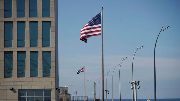 La embajada de Estados Unidos en la Habana, Cuba - Sputnik Mundo