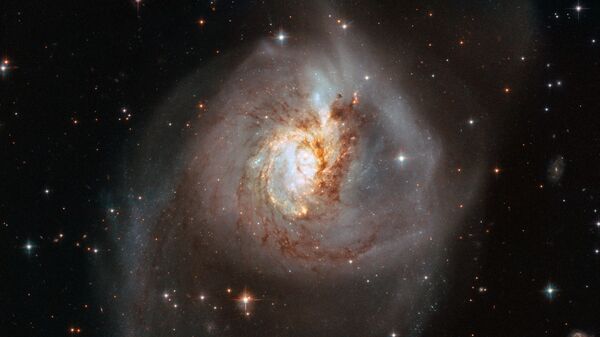 La galaxia NGC 3256 - Sputnik Mundo