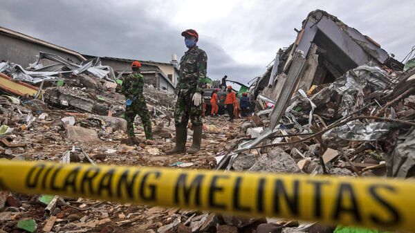 Terremoto en Indonesia (archivo) - Sputnik Mundo