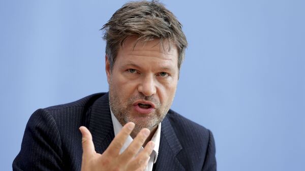 Robert Habeck, vicecanciller y ministro de Economía y Protección del Clima de Alemania - Sputnik Mundo