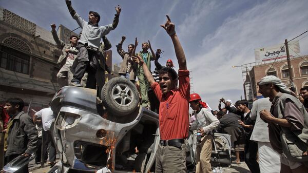 Protestas en Yemen en 2011 - Sputnik Mundo