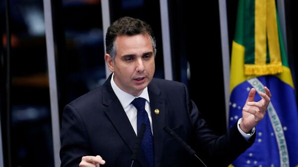 Rodrigo Pacheco, presidente del Senado brasileño - Sputnik Mundo