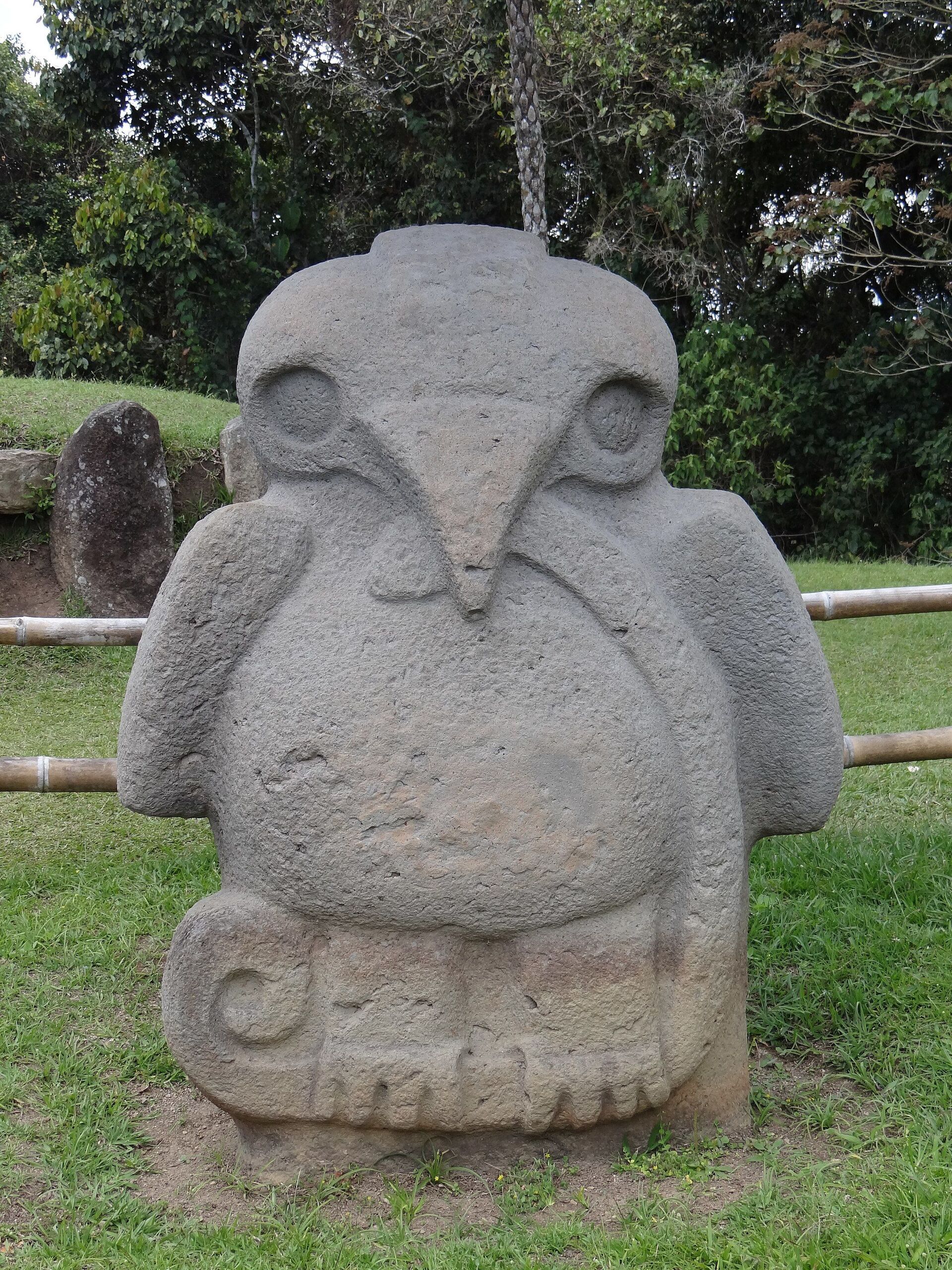 Estatua del Parque Nacional Arqueológico de San Agustín, Colombia  - Sputnik Mundo, 1920, 11.02.2021