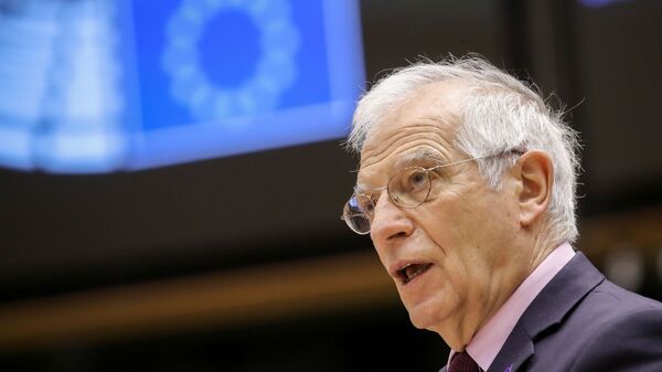 Josep Borrell, jefe de la diplomacia europea - Sputnik Mundo