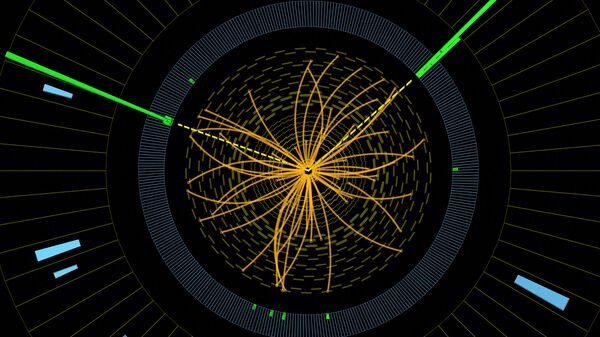 Un experimento en busca del bosón de Higgs, un gráfico - Sputnik Mundo