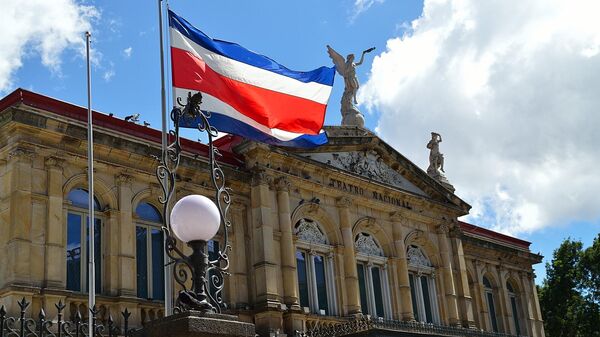 La bandera de Costa Rica - Sputnik Mundo