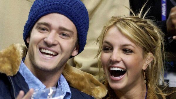 Justin Timberlake y Britney Spears (archivo) - Sputnik Mundo