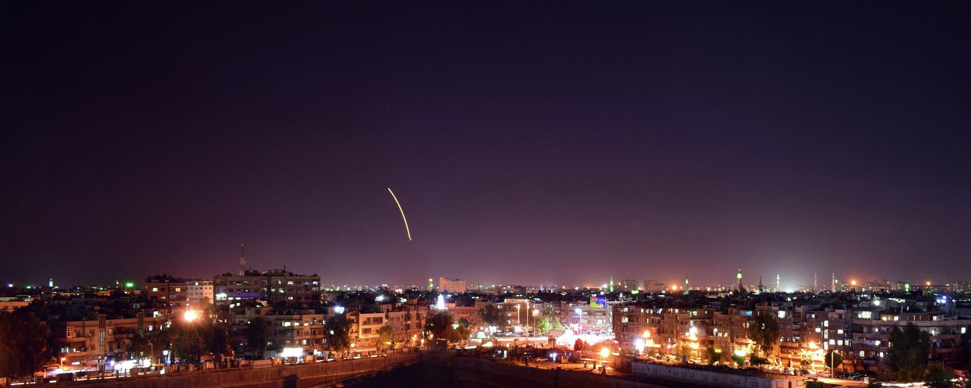 Ataque aéreo sobre Damasco, Siria - Sputnik Mundo, 1920, 03.09.2021