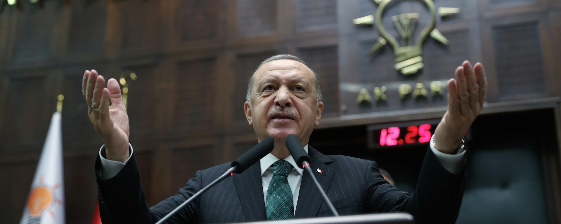El presidente de Turquía, Recep Tayyip Erdogan - Sputnik Mundo, 1920, 21.10.2021