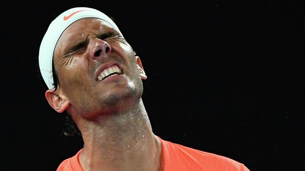 Rafael Nadal en los cuartos de final de Australia 2021 - Sputnik Mundo