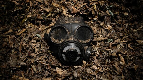 Una máscara antigás (archivo) - Sputnik Mundo