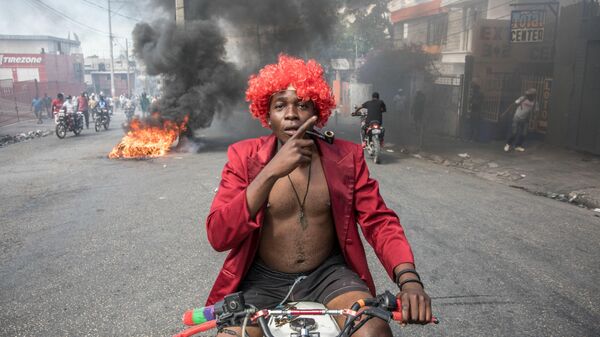 Protestas Haití - Sputnik Mundo