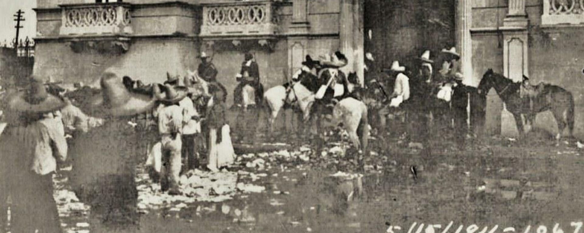 Maderistas entrando al casino de La Laguna el 15 de mayo de 1911 - Sputnik Mundo, 1920, 19.02.2021