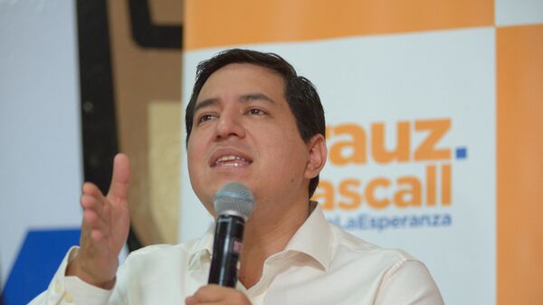 Andrés Arauz, excandidato a la presidencia de Ecuador - Sputnik Mundo