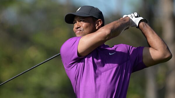 Tiger Woods, golfista - Sputnik Mundo